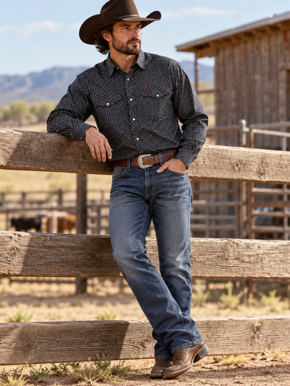 Ariat Wrinkle Free Johnson Classic Fit Shirt